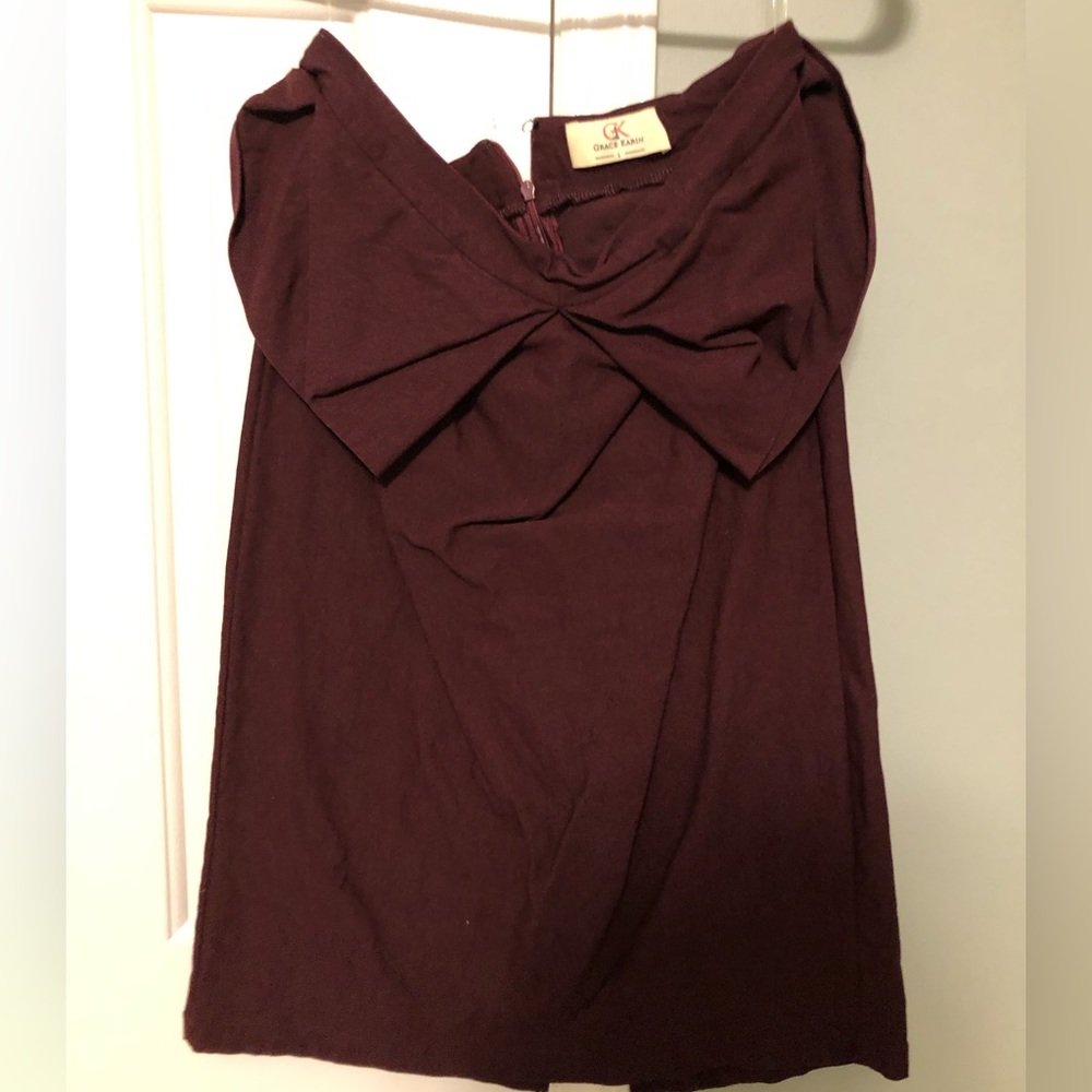 Women’s Grace Karin Cocktail Bow Dress Large